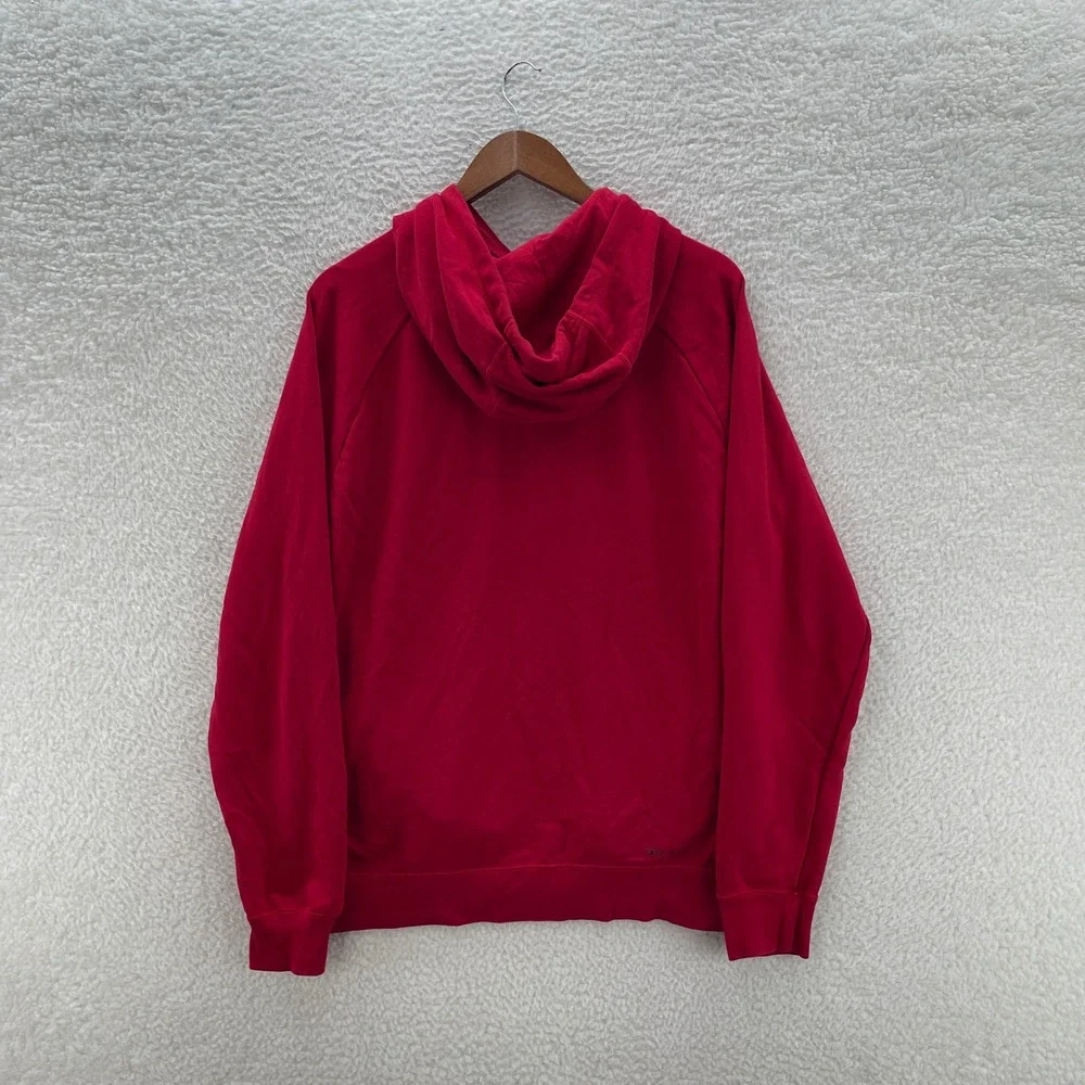 Jordan Hoodie Mens L Red Sweatshirt Jumpman Basketball Sports Gym Athleisure
